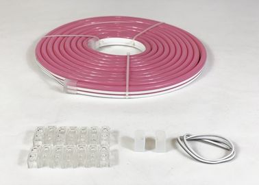 8*16mm LED beleuchtet Neonflexstreifen, flexibles Seil des Neon-LED rosa Farbe