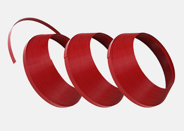 Herrliche rote Aluminiumplastikgrößen-materielles Rückholzeichen der ordnungs-Kappen-2.0CM im Freien