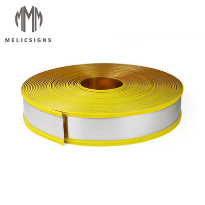 Kanal-Bieger-goldene Farbe LED beschriftet flexible Aluminiumordnungs-Kappe