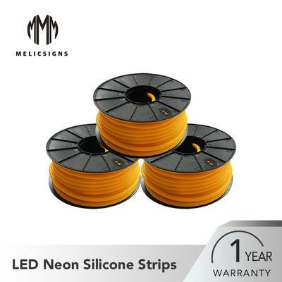 Umweltschutz 50 Meter des Längen-Gelb-12mm des Silikon-Neon-LED Streifen-