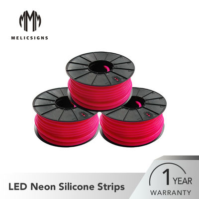 50 Stärke Rose Red des Meter-12mm 5050 SMD LED Neon-Flex Strip