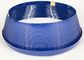 Plastikaluminiumj Kappen-Ordnung 3/4&quot; der blaue Farbefür das Zeichen des Buchstabe-3D, das Plastikordnungs-Kappe herstellt