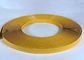 Eine Zoll-gelbe Farbe 35 Meter Aluminiumplastikordnungs-Kappen-bunte Ordnungs-Kappen-gutes Verkaufs-