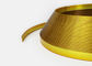 Gold Luxusj formen Plastikordnungs-Streifen-Kappe 2,0 cm 35/45 Meter mit Aluminium