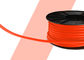 Rote flexible geführte Neonseil-Anlage wachsen Lichter, 10cm, das Breitseite lichtdicht ist
