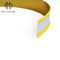 Kanal-Bieger-goldene Farbe LED beschriftet flexible Aluminiumordnungs-Kappe