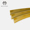 Imprägniern Sie Längen-Plastikordnungs-Kappe des 3/4 Zoll-gelbe Farbkanal-Buchstabe-35m