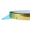 1mm Stärke-Spiegel-Goldkanal-Buchstabe anodisierte Aluminiumordnungs-Kappe