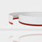 8cm Breite ABS 3D Seite geführter Streifen PVC-Anschlagtafel-Buchstabe Innen keine Rand-Zeichen